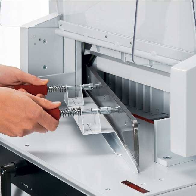 Massicot électrique 4850 - matériels de coupe papier - idéal france - 6