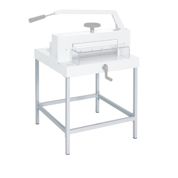 Stand métallique pour massicot - accessoires matériels de coupe papier - idéal france - 1