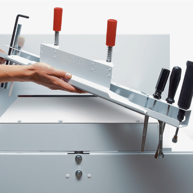 Massicot électrique 4850 - matériels de coupe papier - idéal france - 7